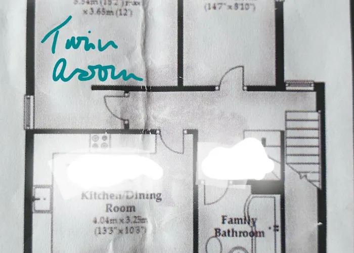 Habitación en casa particular Large Ensuite Twin At Fir Tree